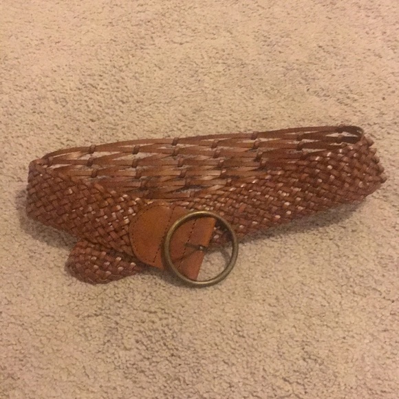 Anthropologie Accessories - Anthropologie brown bonded leather belt